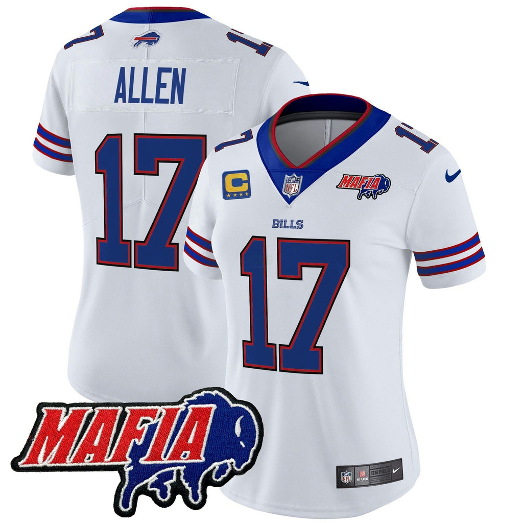 NFL Women’s Buffalo 2025 Mafia Patch Vapor Limited Jersey