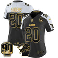NFL Women’s Detroit 2024 Michigan & 90th Year Patch Gold Vapor Limited Jersey
