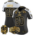 NFL Women’s Detroit 2024 NFC North Division Champions Patch Gold Vapor Limited Jersey