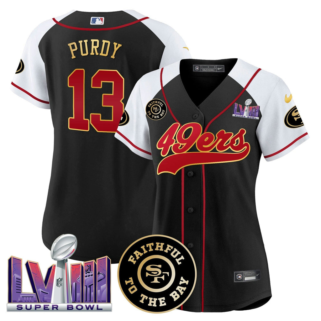 NFL Women’s Faithful & Super Bowl LVIII Patch Jersey