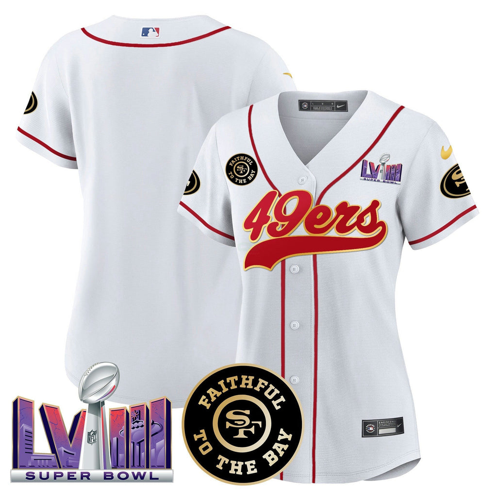 NFL Women’s Faithful & Super Bowl LVIII Patch Jersey