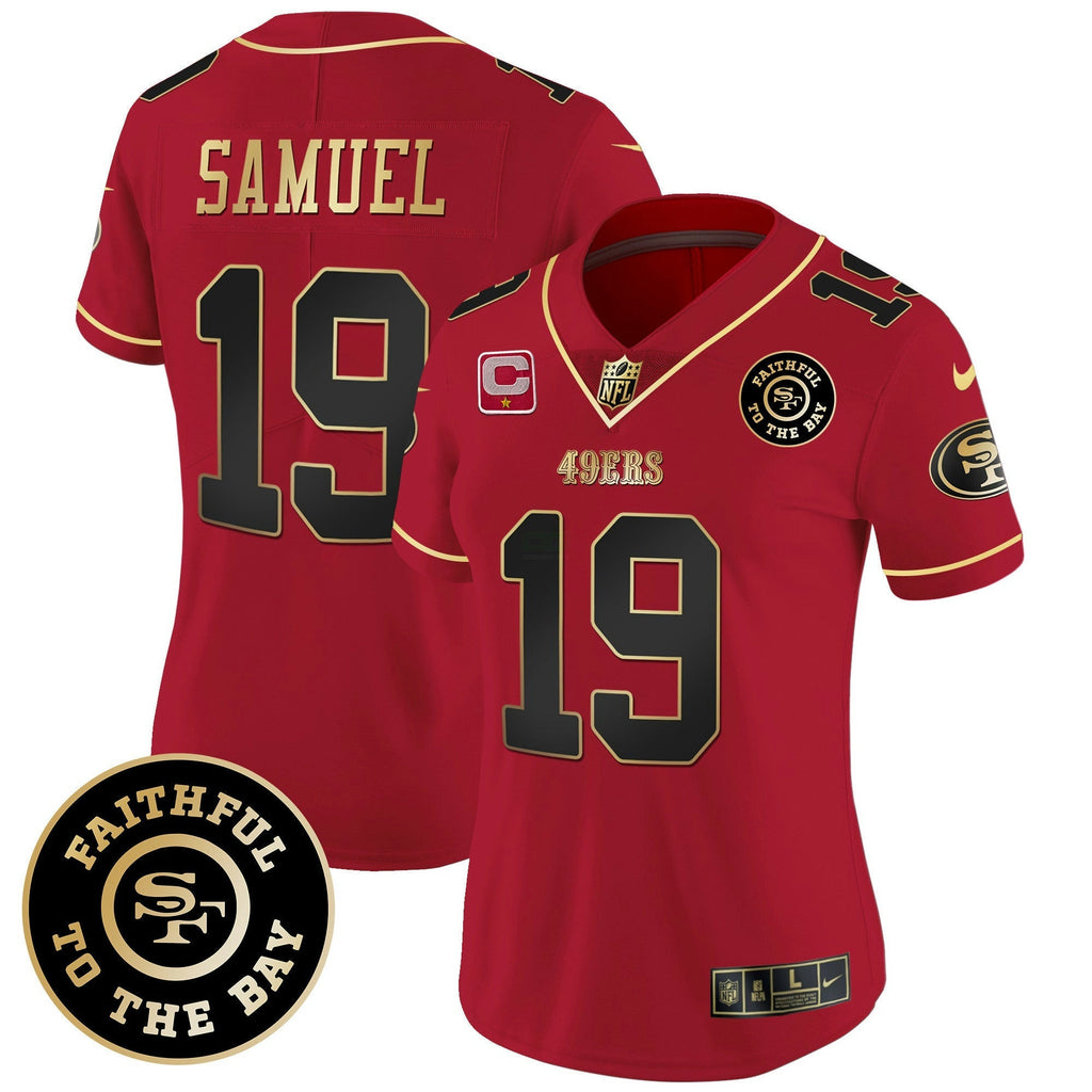 NFL Women’s Faithful To The Bay 2024 Patch Vapor Limited Jersey