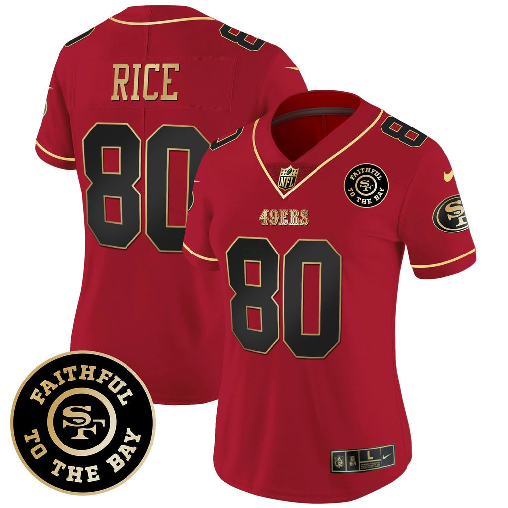 NFL Women’s Faithful To The Bay Patch Vapor Limited Jersey V7