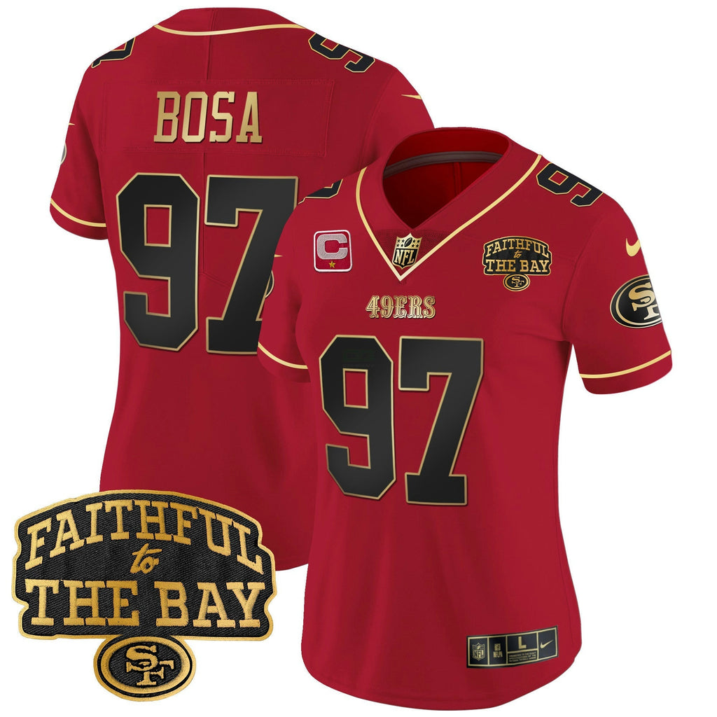 NFL Women’s Faithful To The Bay Patch Vapor Limited Jersey V8