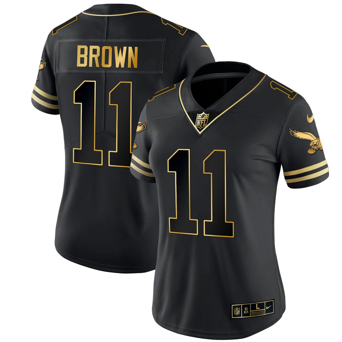 NFL Women’s Gold & Kelly Vapor Jersey V2