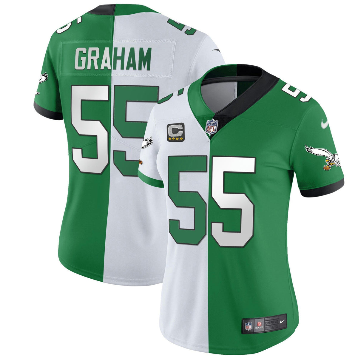NFL Women’s Gold & Kelly Vapor Jersey V2