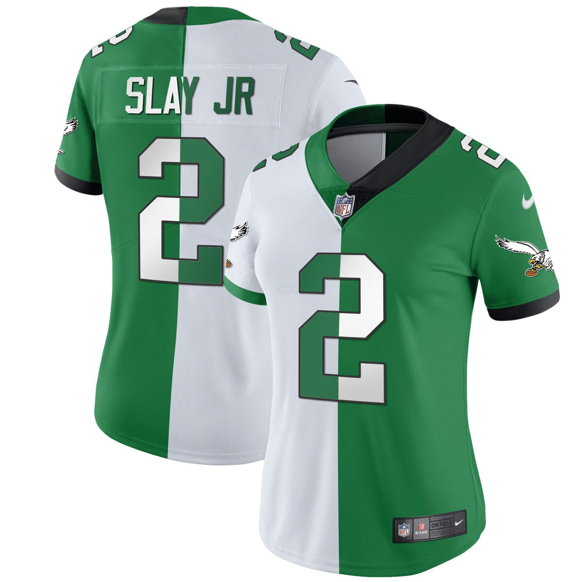 NFL Women’s Gold & Kelly Vapor Jersey V2