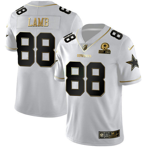 Jersey NFL Women’s Gold & Split Vapor Est 1960 Patch
