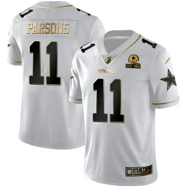 Jersey NFL Women’s Gold & Split Vapor Est 1960 Patch
