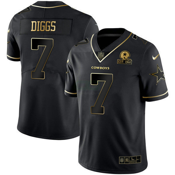 Jersey NFL Women’s Gold & Split Vapor Est 1960 Patch