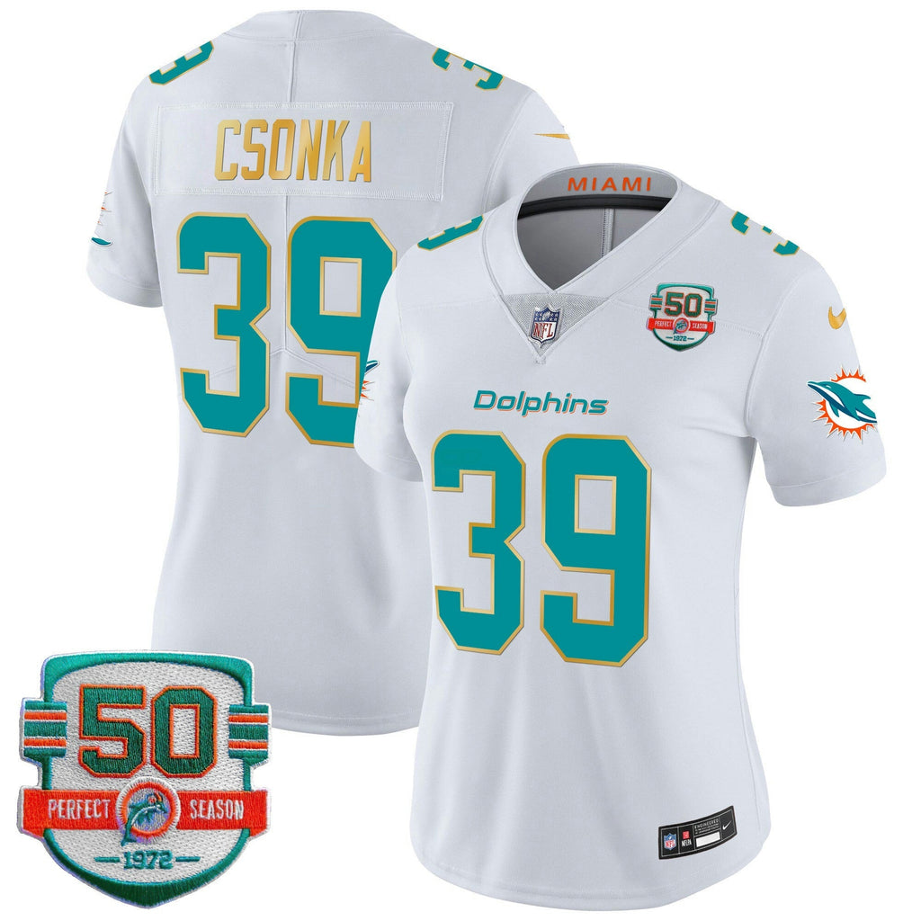 NFL Women’s Gold Trim Vapor Limited Jersey
