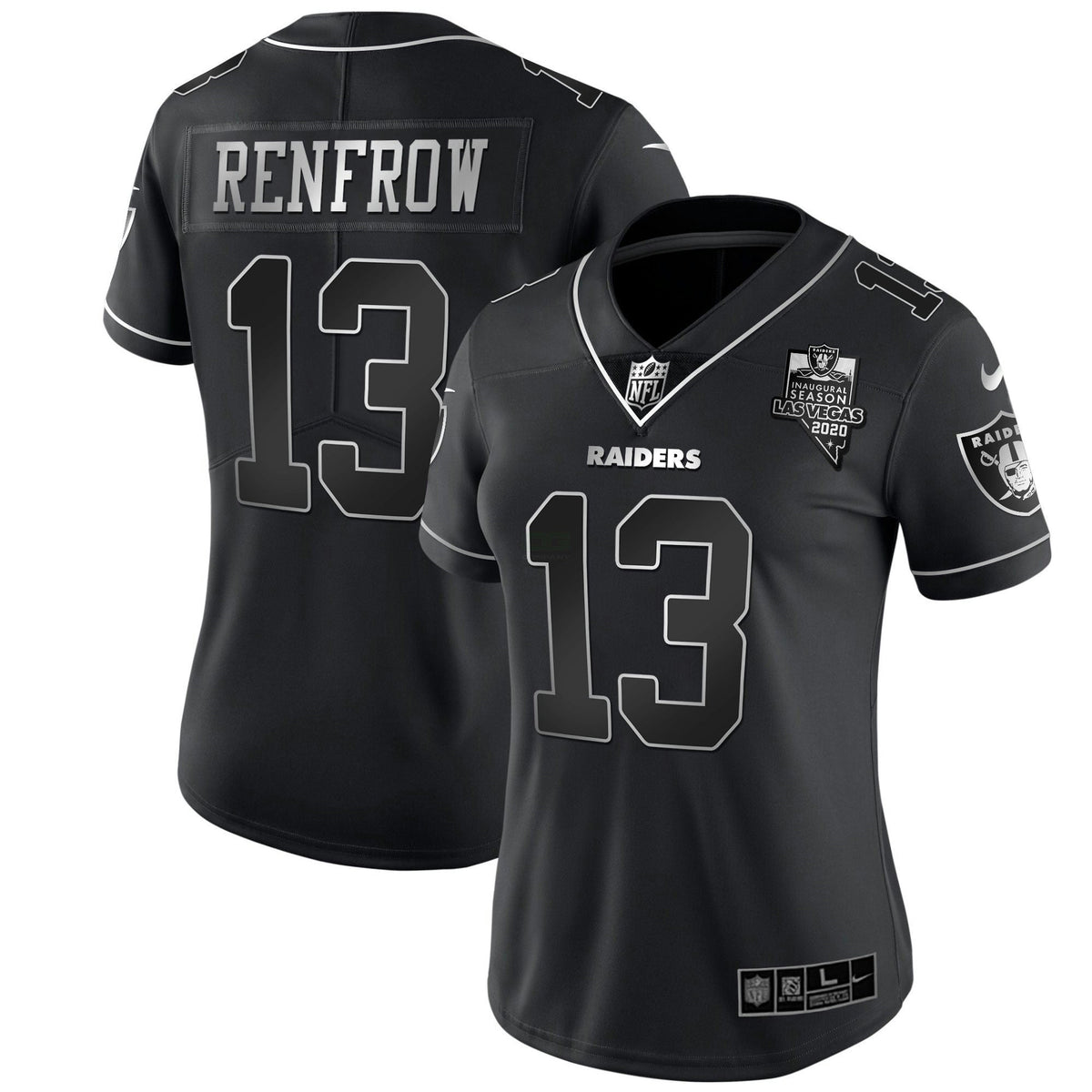 Jersey NFL Women’s Inaugural Season Patch Gold & Split