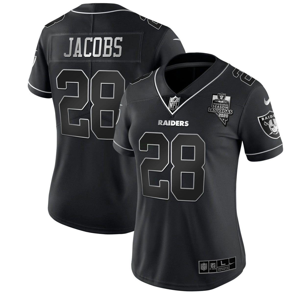 Jersey NFL Women’s Inaugural Season Patch Gold & Split