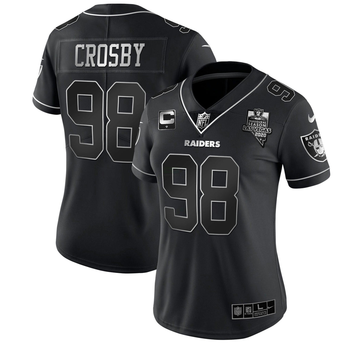 Jersey NFL Women’s Inaugural Season Patch Gold & Split