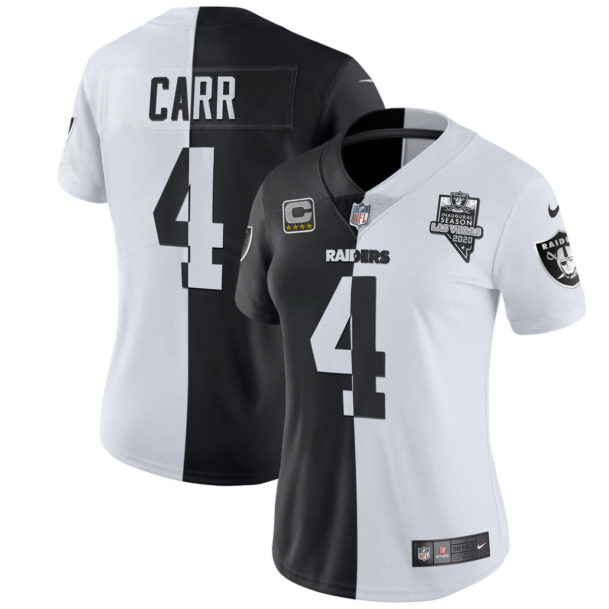 Jersey NFL Women’s Inaugural Season Patch Gold & Split