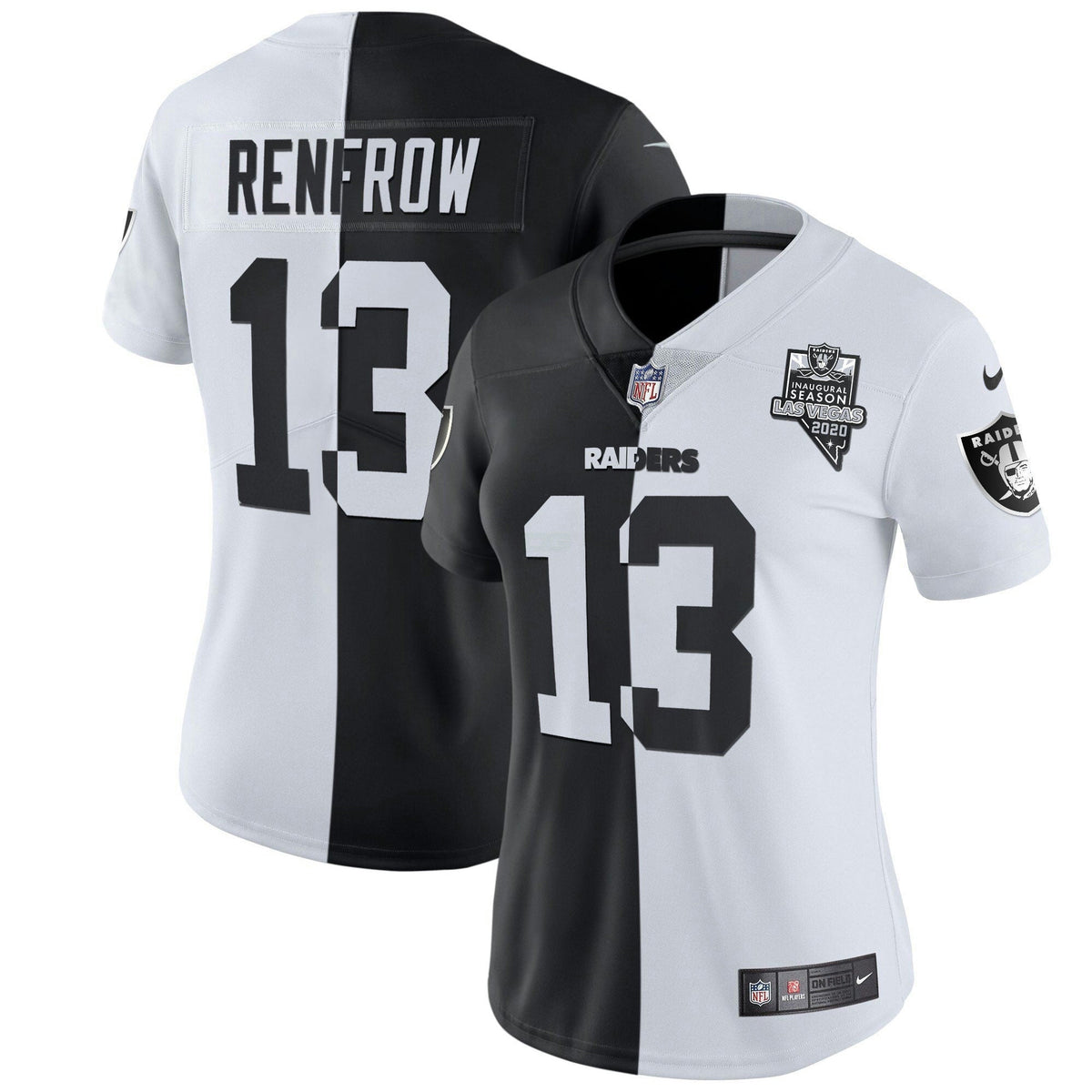 Jersey NFL Women’s Inaugural Season Patch Gold & Split