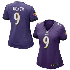 NFL Women’s Justin Tucker Purple Jersey - Purple