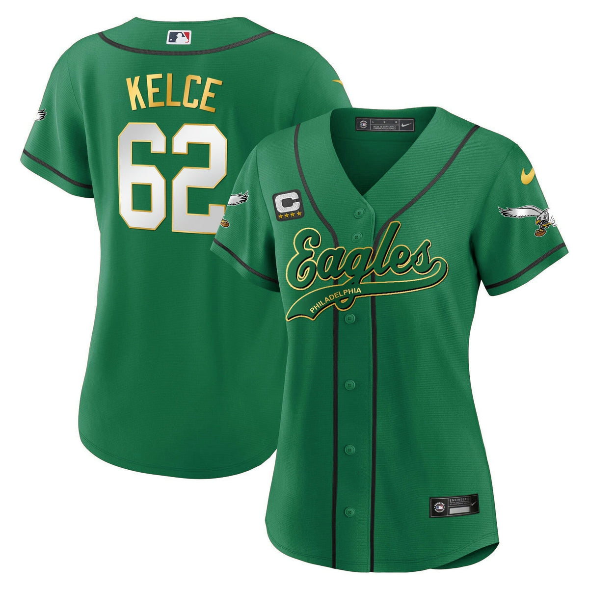 NFL Women’s Kelly Green Jersey