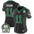 NFL Women’s Kelly Green Vapor Limited Jersey V4