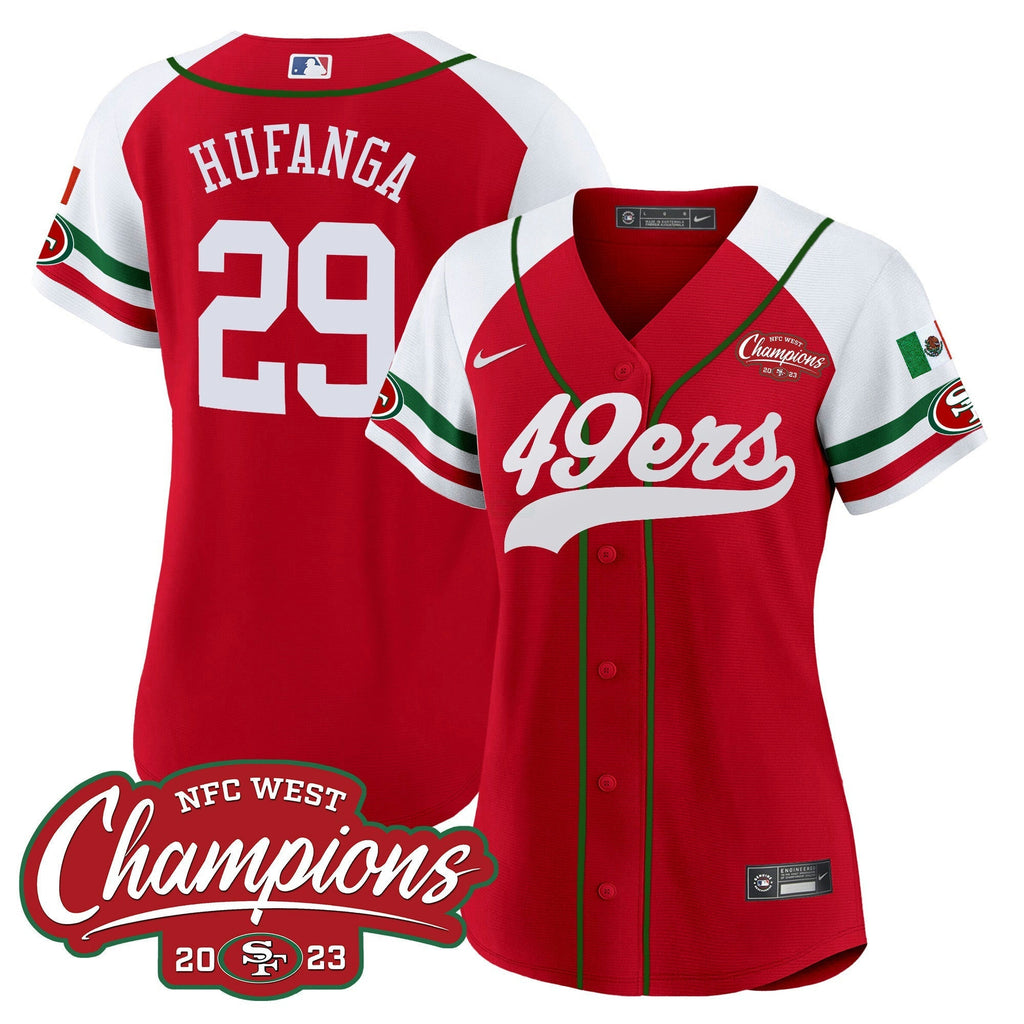 NFL Women’s Mexico 2023 NFC West Champions Jersey