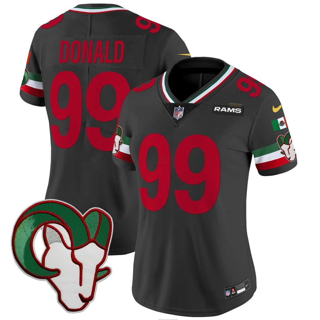 NFL Los Angeles Rams Women’s Mexico Vapor Limited Jersey