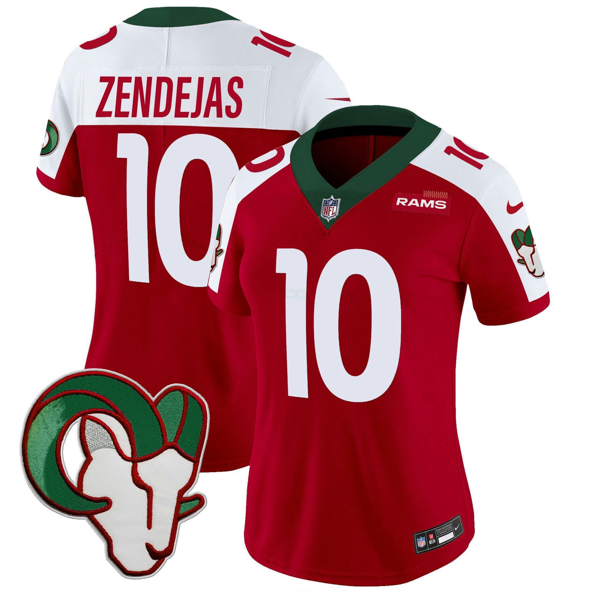 NFL Los Angeles Rams Women’s Mexico Vapor Limited Jersey