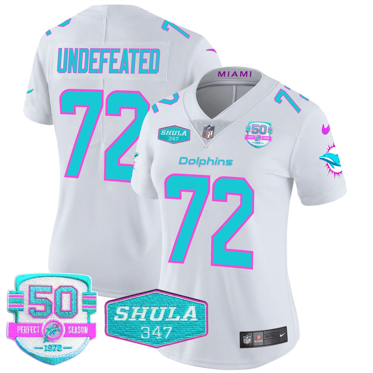NFL Women’s “Miami Vice” Vapor Limited Jersey V2