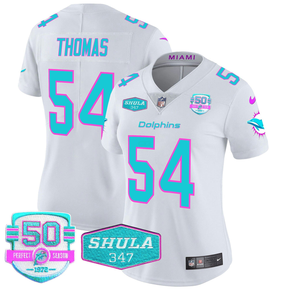 NFL Women’s “Miami Vice” Vapor Limited Jersey V2