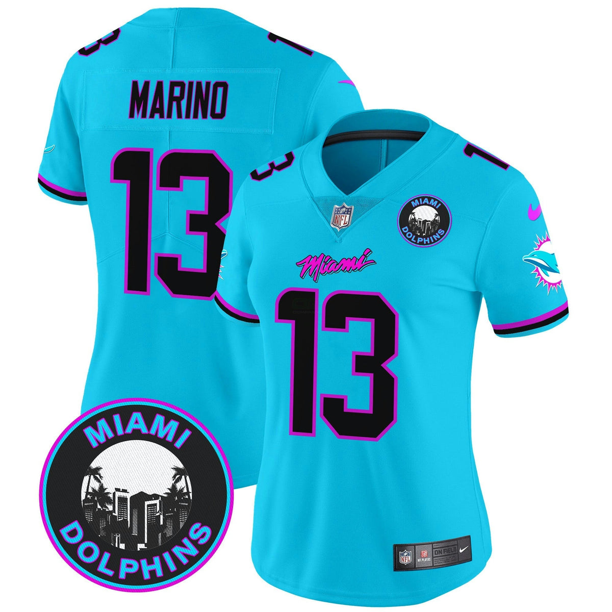 NFL Women’s “Miami Vice” Vapor Limited Jersey V3