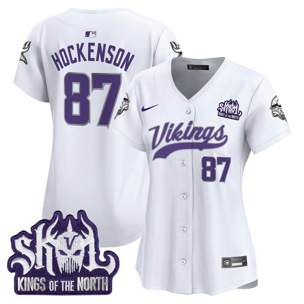 NFL Women’s Minnesota Kings Of The North Patch Vapor Premier Limited Jersey