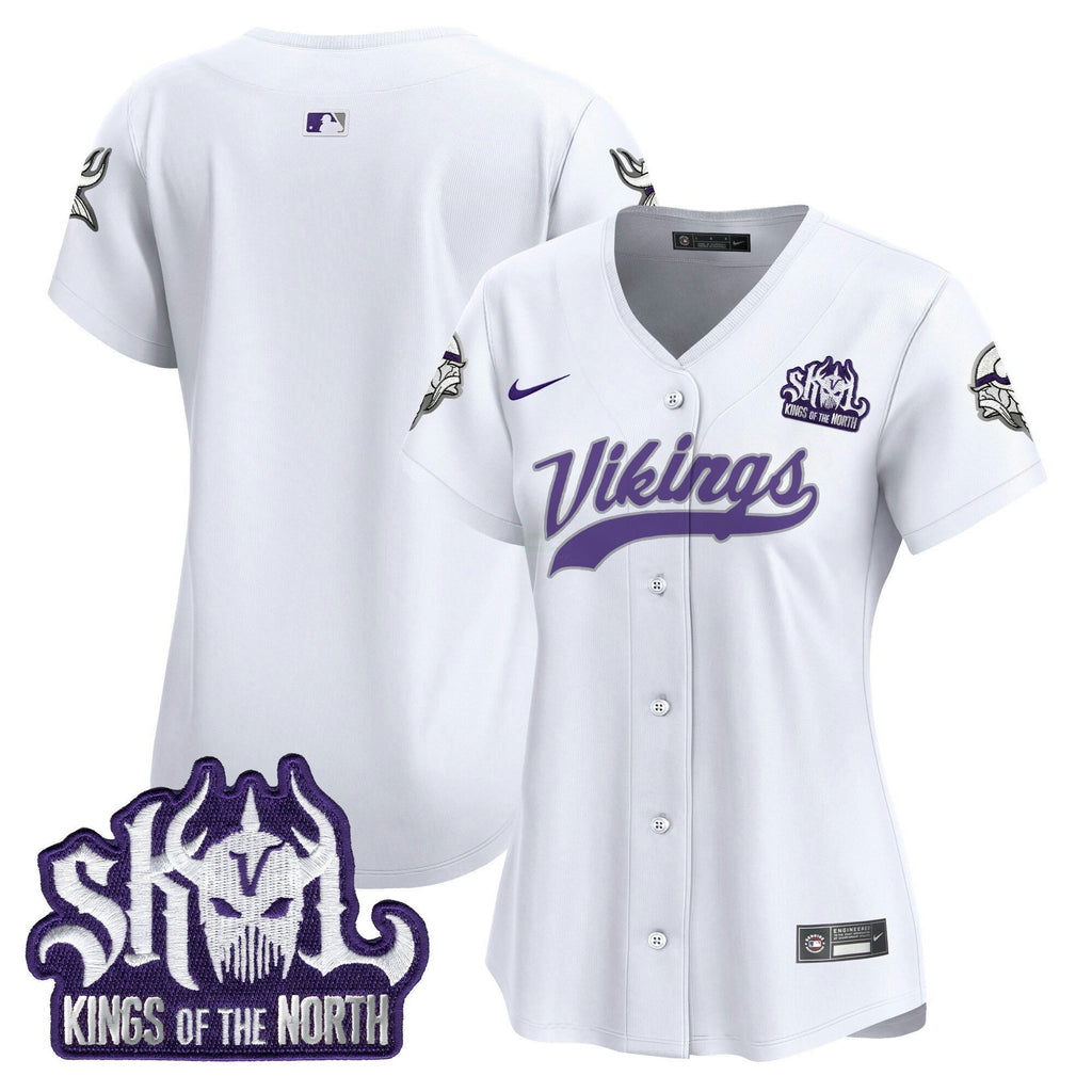 NFL Women’s Minnesota Kings Of The North Patch Vapor Premier Limited Jersey