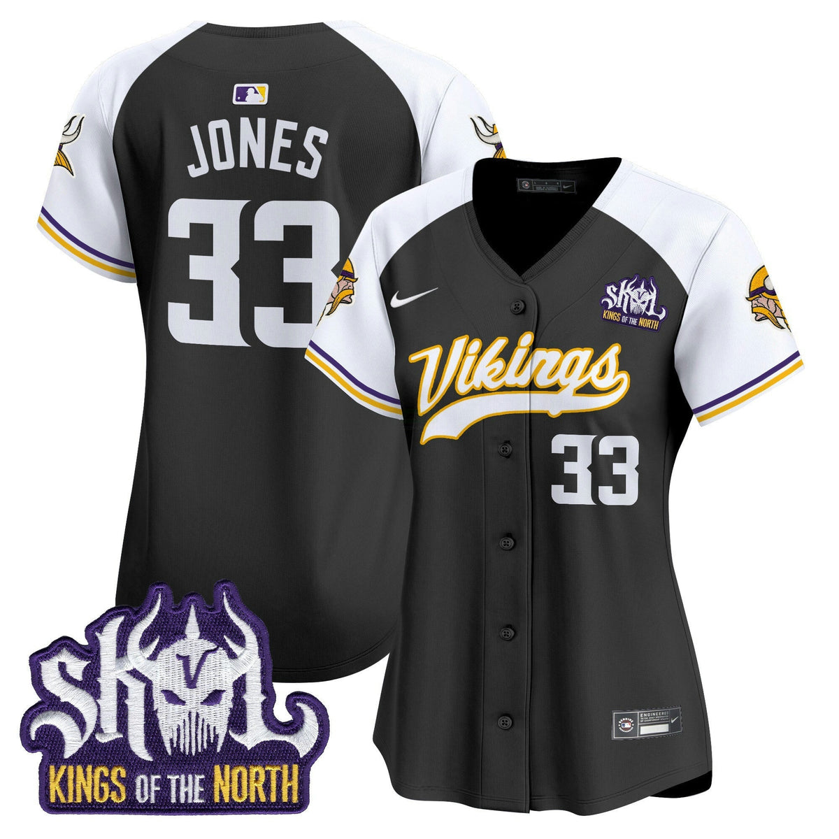 NFL Women’s Minnesota Kings Of The North Patch Vapor Premier Limited Jersey