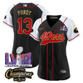 NFL Women’s NFC West Champions & Super Bowl LVIII Patch Jersey