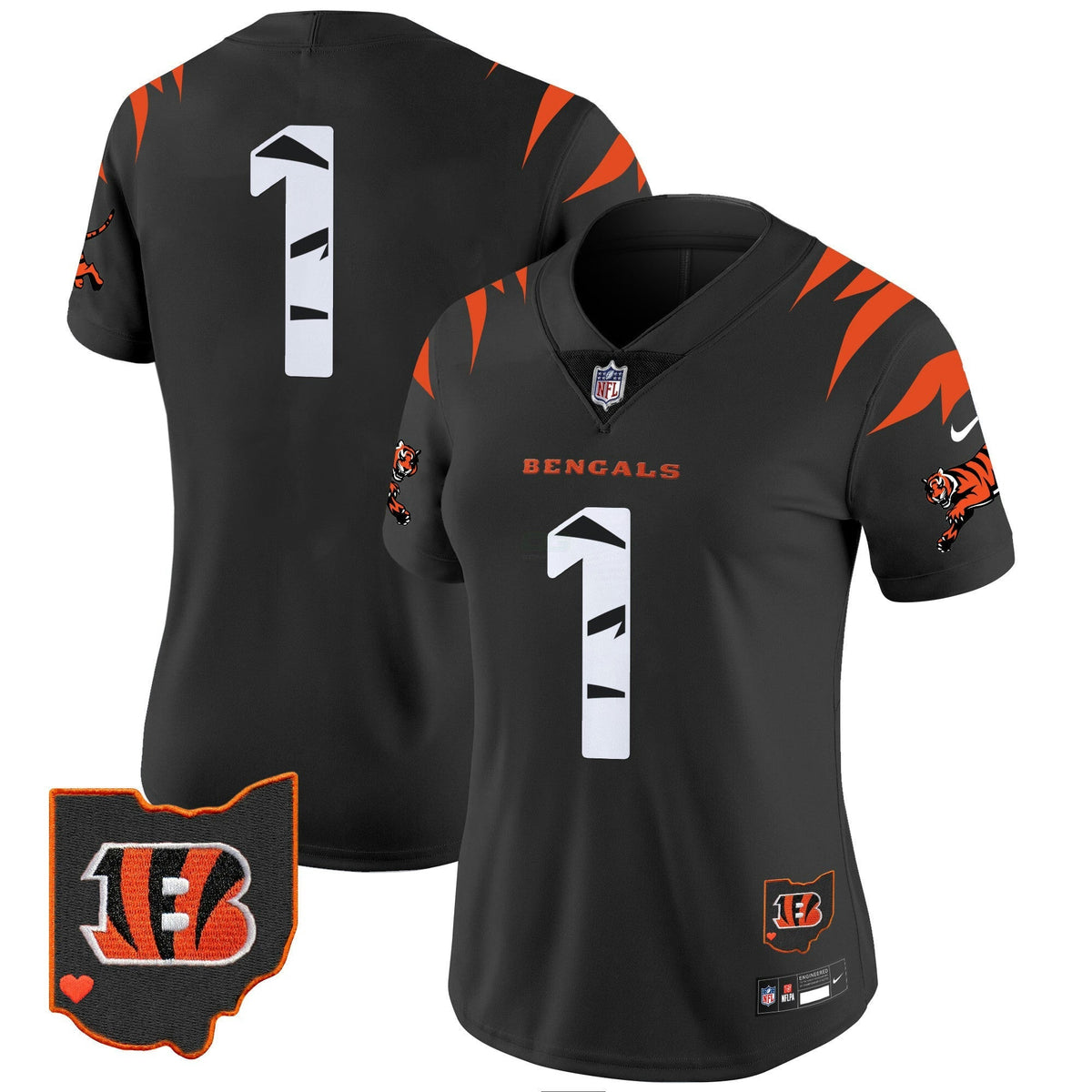 NFL Cincinnati Bengals Women’s Special Vapor Limited Jersey