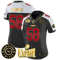 NFL Women’s Super Bowl LVIII & Back 2 Back Patch Vapor Jersey V3
