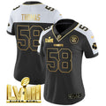 NFL Women’s Super Bowl LVIII Gold Patch Vapor Jersey V4