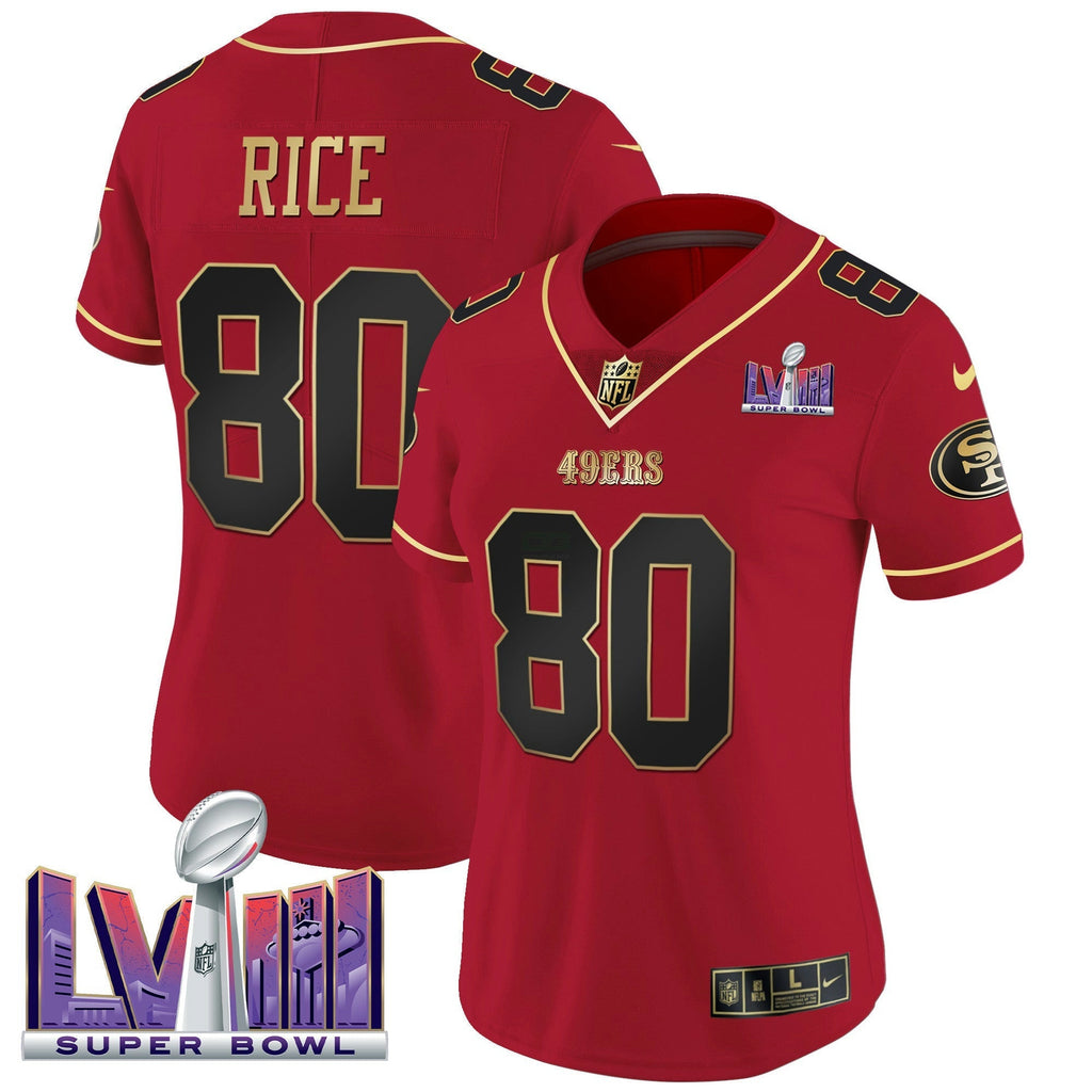 NFL Women’s Super Bowl LVIII Patch Vapor Jersey