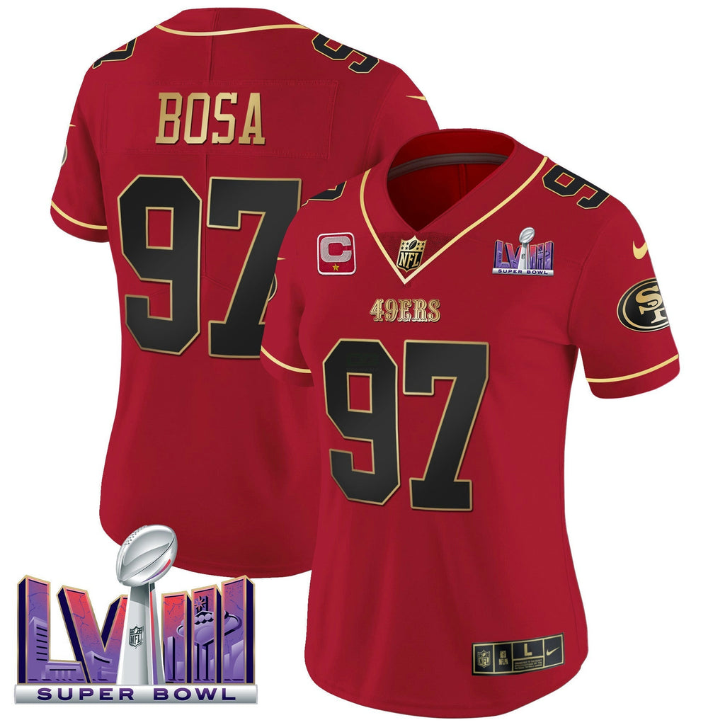 NFL Women’s Super Bowl LVIII Patch Vapor Jersey