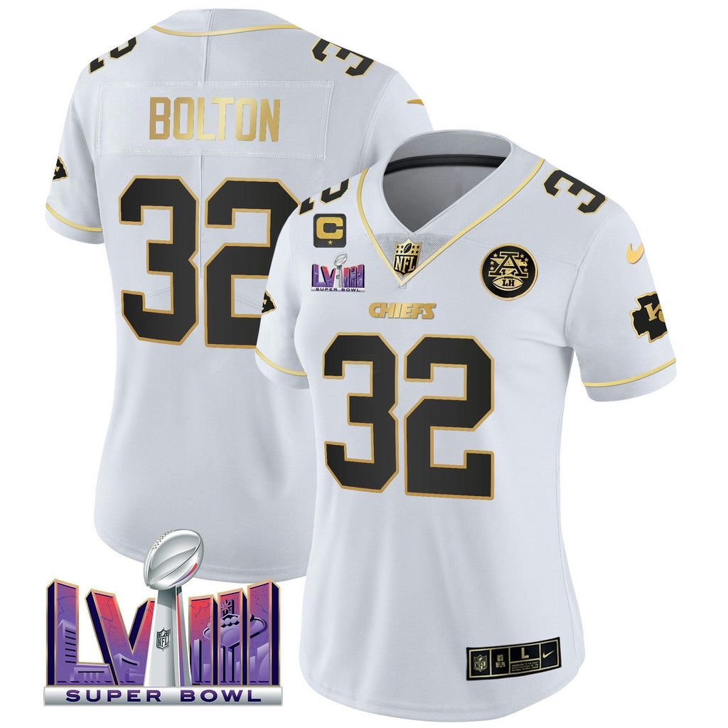 NFL Women’s Super Bowl LVIII Patch Vapor Jersey V4