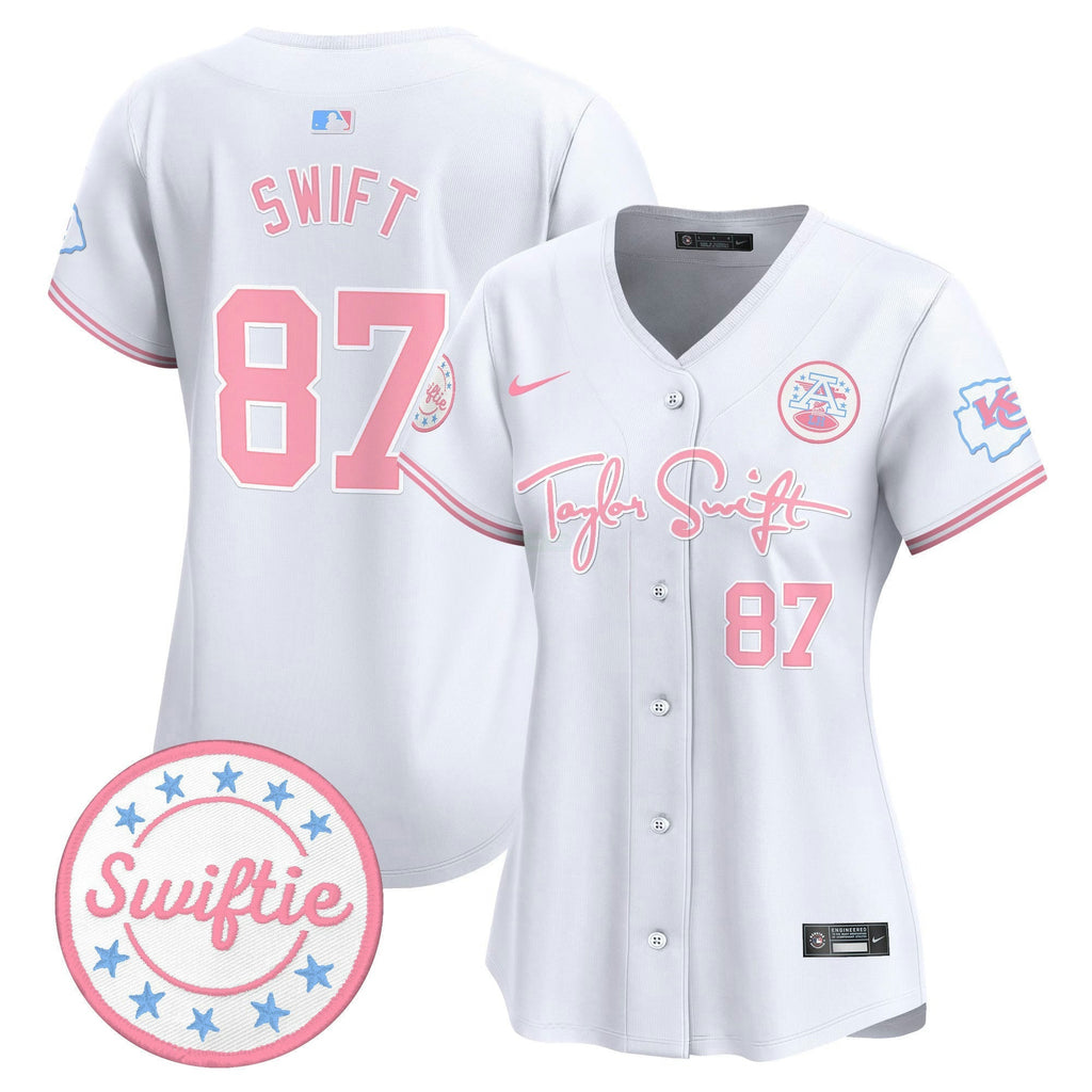 NFL Women’s Taylor Swift Bubblegum Pink Vapor Premier Limited Jersey