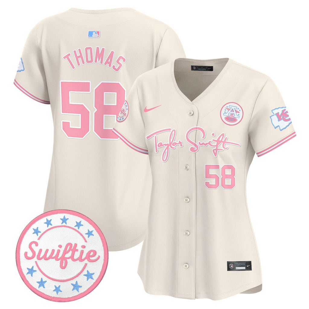 NFL Women’s Taylor Swift Bubblegum Pink Vapor Premier Limited Jersey