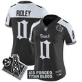 NFL Women’s Tennessee ‘Titan Gothic Shadows Drop’ Vapor Limited Jersey