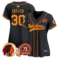 NFL Washington Commanders Women’s Washington Redskins 75th Patch Throwback Vapor Premier Limited Jersey