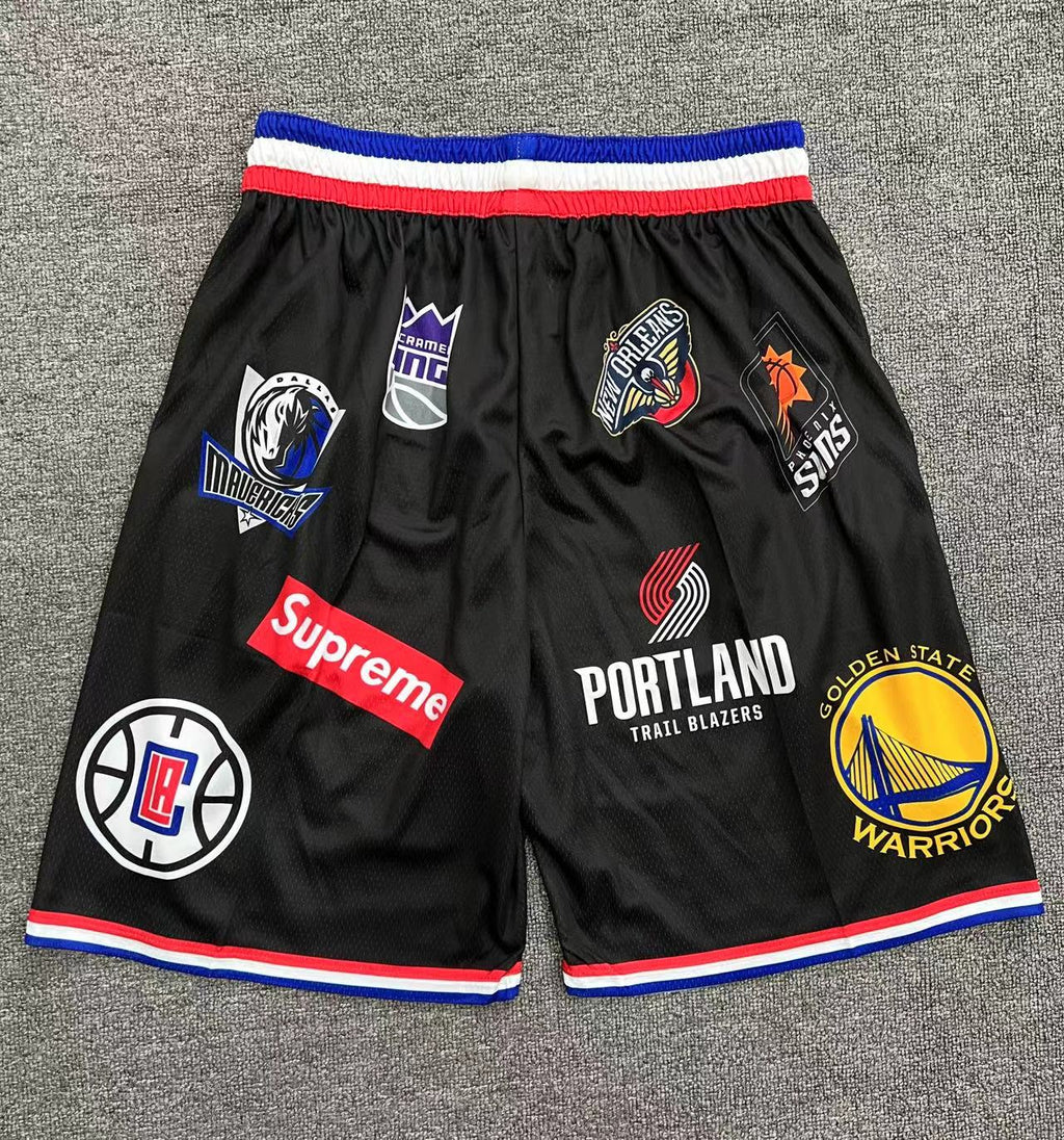 Shorts Supreme x NBA Black
