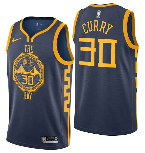 Jersey Golden State Warrios City Edition 18/19