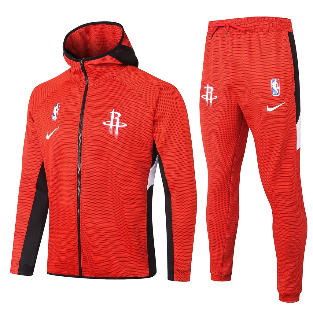 Set Nike NBA Therma Flex Houston Rockets Training Red