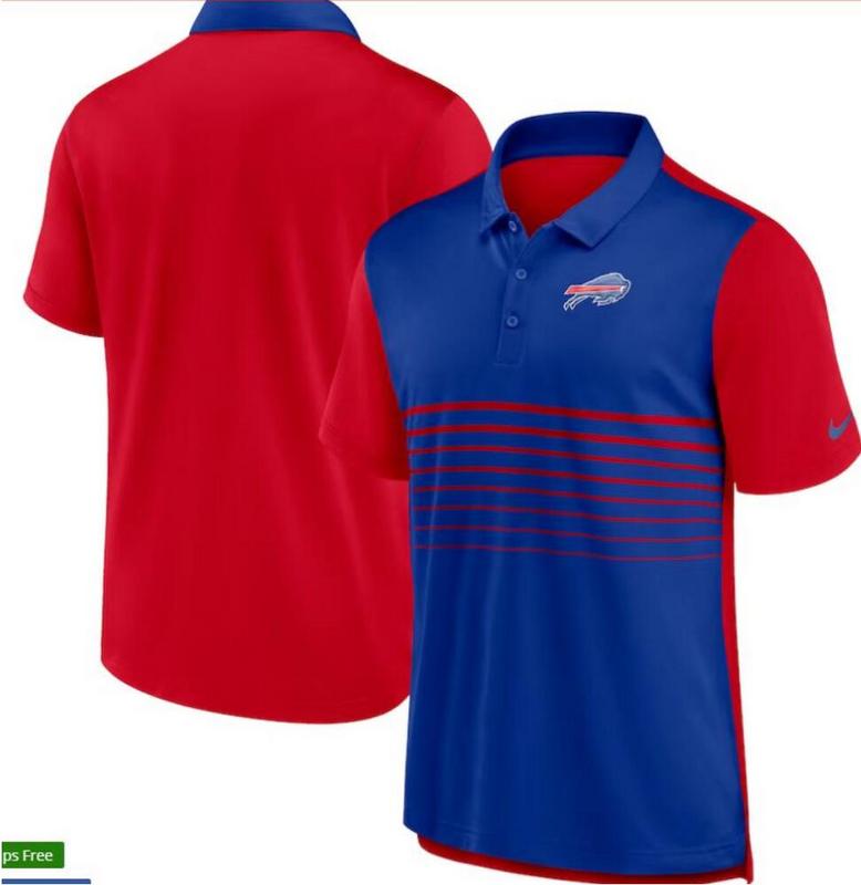 Jersey Polo Nike Buffalo Bills - Blue/Red