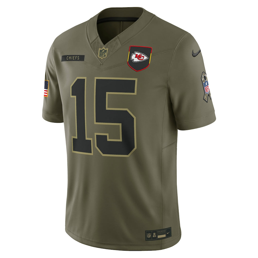 NFL Kansas City Chiefs Vapor F.U.S.E. Limited Jersey Salute To Service 2025