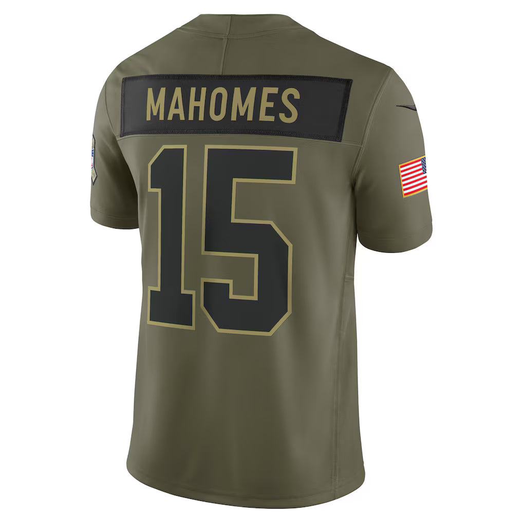NFL Kansas City Chiefs Vapor F.U.S.E. Limited Jersey Salute To Service 2025