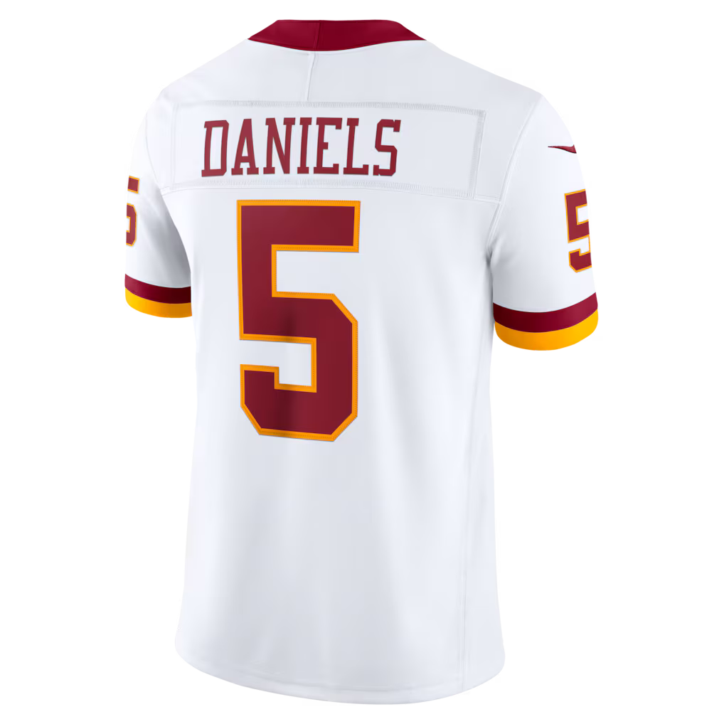 NFL Washington Commanders Vapor F.U.S.E. Limited Jersey Sewn Down White